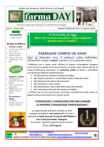 FarmaDay - n.236 - Ordine dei Farmacisti di Napoli