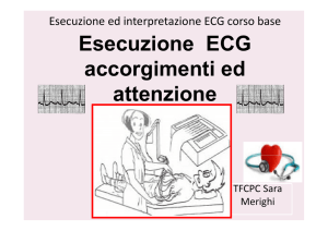 Esecuzione ECG - Ospedale di Sassuolo