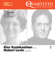 Kim Kashkashian viola Robert Levin pianoforte 2