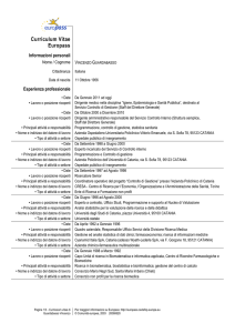 Curriculum Guardabasso - Policlinico "G. Martino"