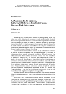 Recensione a A. D`Ammando, M. Spadoni, Letture dell