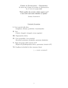 dispense - Dipartimento di Matematica