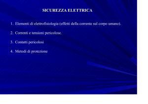 SICUREZZA ELETTRICA