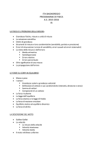 Programma fisica IA-IB