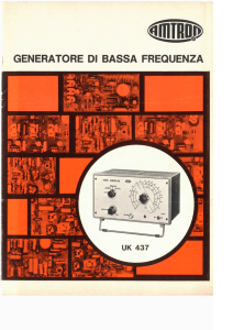 Amtron UK437 - Generatore di bassa frequenza