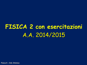 FISICA 2 con esercitazioni A.A. 2014/2015