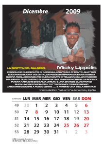 Page 1 tratto dal libro “balluomo” autore micky lippòlis Micky