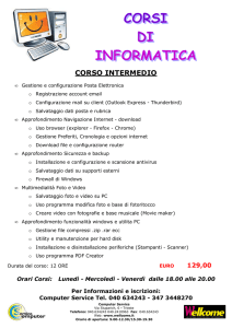 corso intermedio - Computer Service