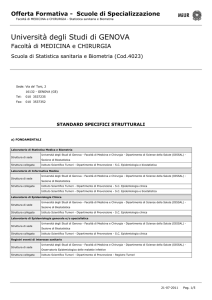 Statistica sanitaria biometria - Intranet