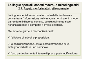 (27 feb 2012) - Lingua e traduzione inglese I