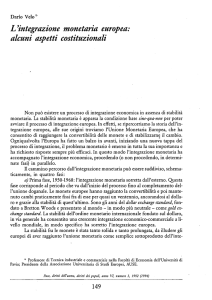 alcuni aspetti costituzionali (Dario Velo - 1992)