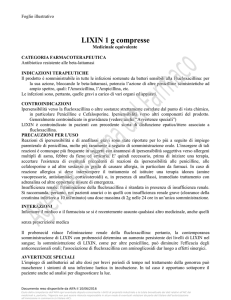 LIXIN 1 g compresse - Banca Dati Farmaci