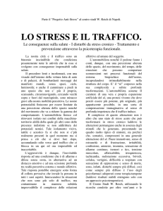 lo stress e il traffico. - Benessere Aziende by SEF