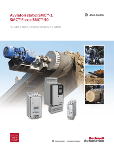 150-BR144A-IT-P, Avviatori statici SMC-3, SMC Flex e SMC-50