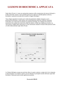 lezioni di biochimica applicata