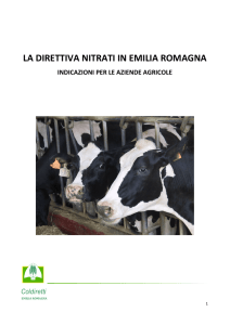 Direttiva Nitrati - Coldiretti Emilia Romagna