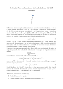 prova di fisica con soluzioni