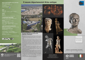 percorso di visita - Musée départemental - Arles antique