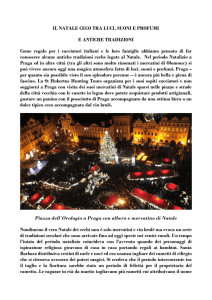 IL NATALE CECO TRA LUCI, SUONI E PROFUMI E ANTICHE