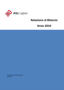 Relazione sulla gestione 2010