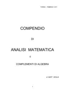 Analisi Matematica - Amare la matematica e la fisica