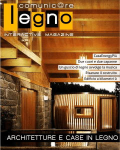 architetture e case in legno