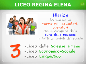 3 - Liceo Regina Elena