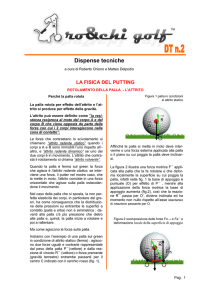 Dispensa tecnica 2 LA FISICA DEL PUTTING