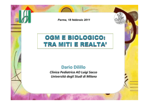 ogm e biologico