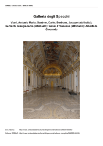 Galleria degli Specchi - Lombardia Beni Culturali