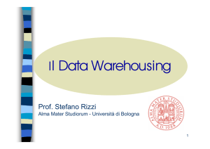 Il Data Warehousing