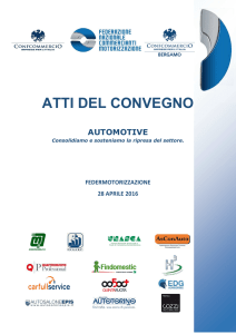 Atti Bergamo - Federmotorizzazione