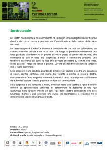 Spettroscopio - Palermoscienza