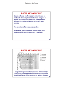 4D Rocce metamorfiche