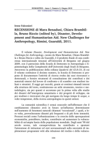 RECENSIONE di Mara Benadusi, Chiara Brambil