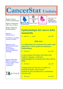 Epidemiologia del cancro della mammella