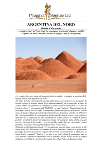 argentina del nord - I Viaggi di Maurizio Levi