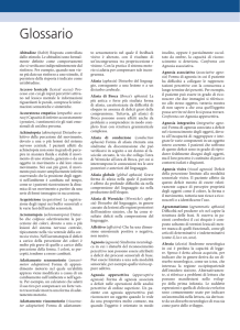 Glossario