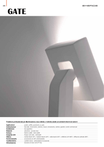 Proiettore professionale per illuminazione a luce diretta o