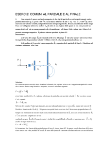 ESERCIZI COMUNI AL PARZIALE E AL FINALE