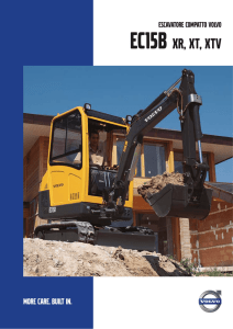 EC15B XR, XT, XTV - Volvo Construction Equipment