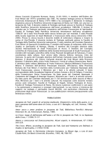 curriculum_vitae_e_bibliografia - Pontificia Università Antonianum
