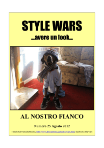 avere un look… AL NOSTRO FIANCO