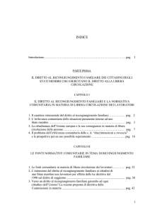 La Normativa Comunitaria sul Ricongiungimento Familiare