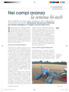 la semina hi-tech - Agricoltura Regione Emilia