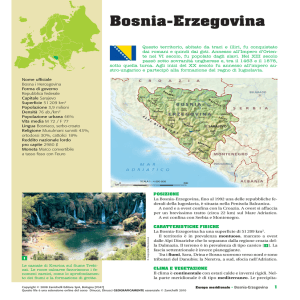 Bosnia-Erzegovina - Zanichelli online per la scuola