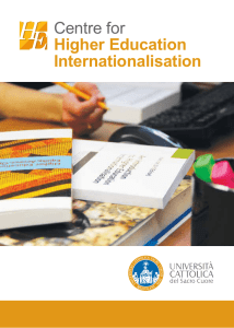 Centre for Higher Education Internationalisation