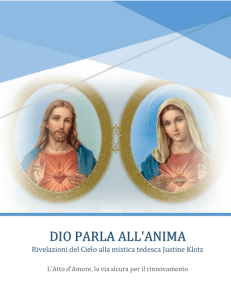 Dio parla all`anima