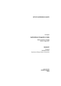 Convegno L`Ipotiroidismo Congenito in Italia - 6 luglio 2007