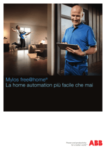 Mylos free@home® La home automation più facile che mai
